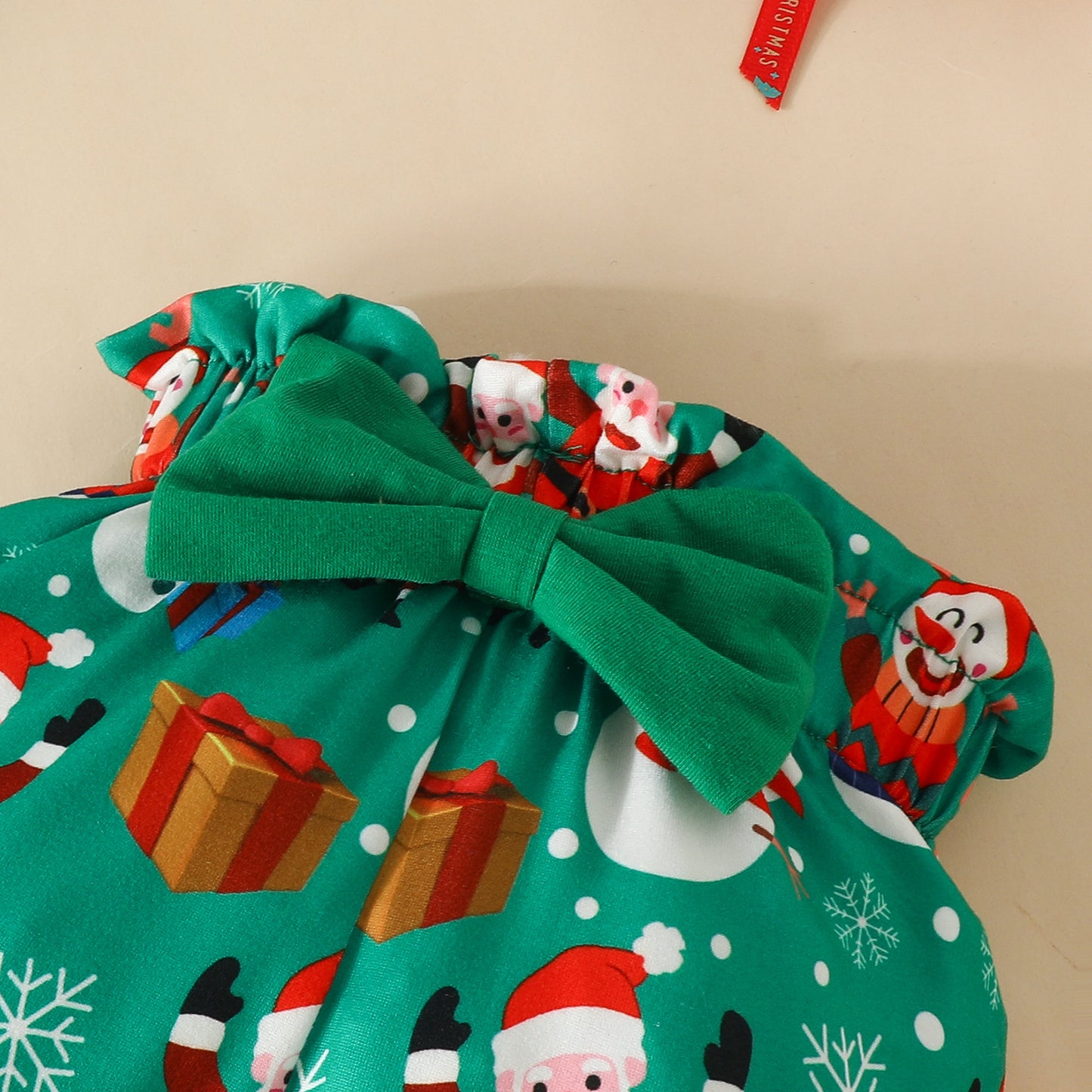 Bowknot Christmas Gift Baby 4 PCs Set