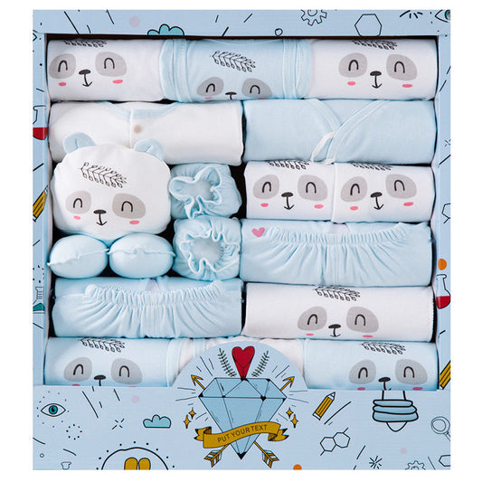 Newborn gift box baby clothes set cotton