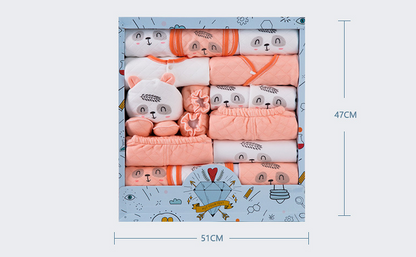 Newborn gift box baby clothes set cotton