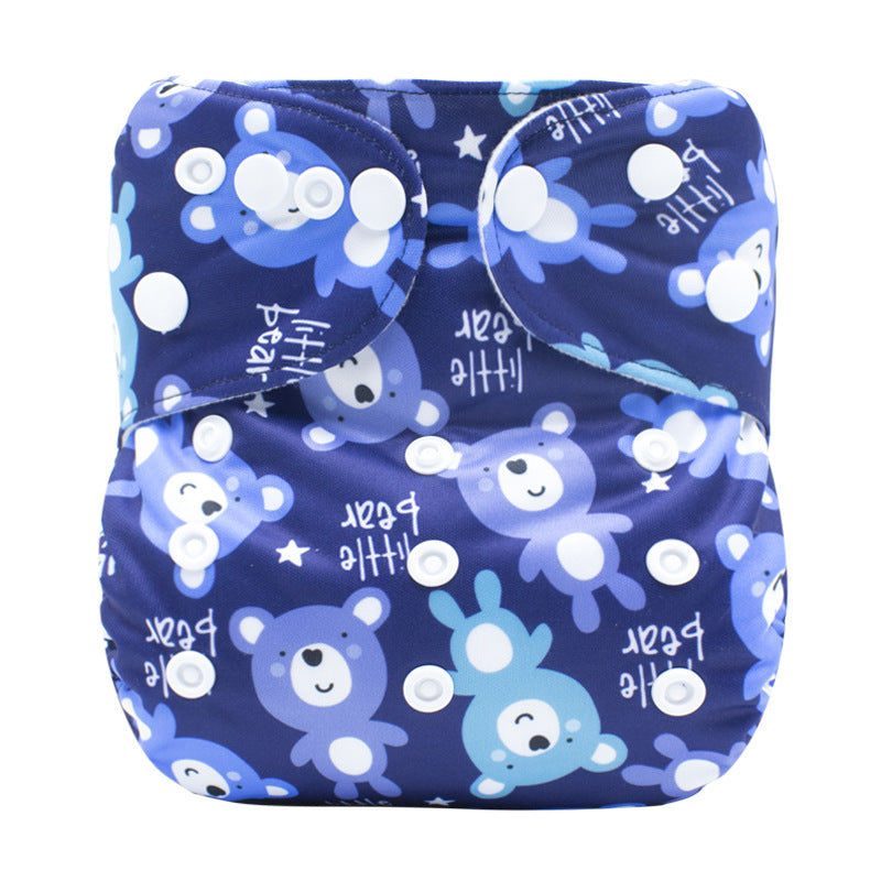 Baby Washable Diaper Pants Leakproof Baby Cloth Pocket