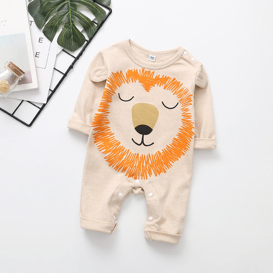 Spring And Autumn Baby Jumpsuit Baby Climbing Suit