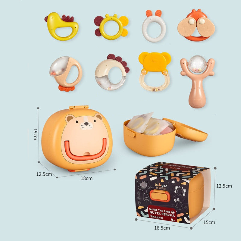 Newborn Baby Gift Box Rattle Toy Set
