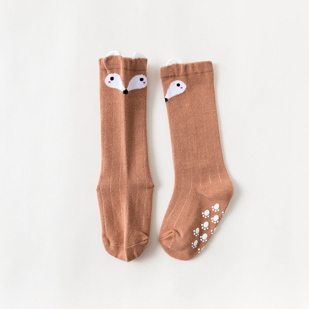 Spring and autumn cartoon dispensing baby socks