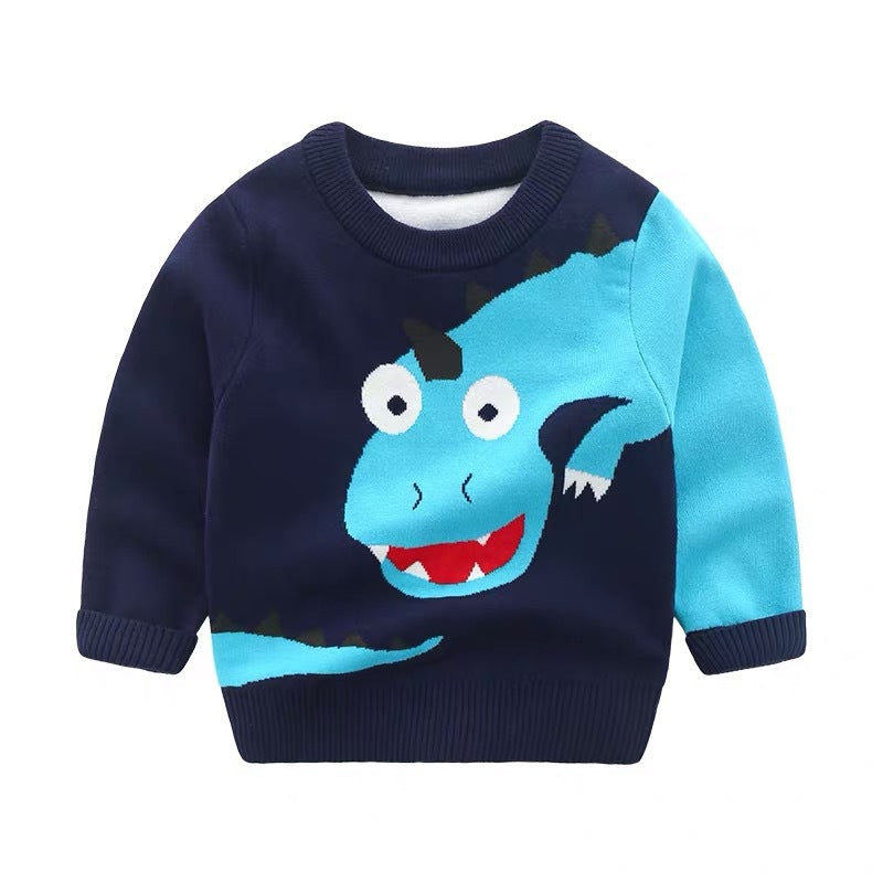 Children's Cartoon Sweater Wholesale Baby Sweater Knitting