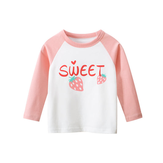 Long Sleeve Children's Bottoming Shirt Baby Clothes