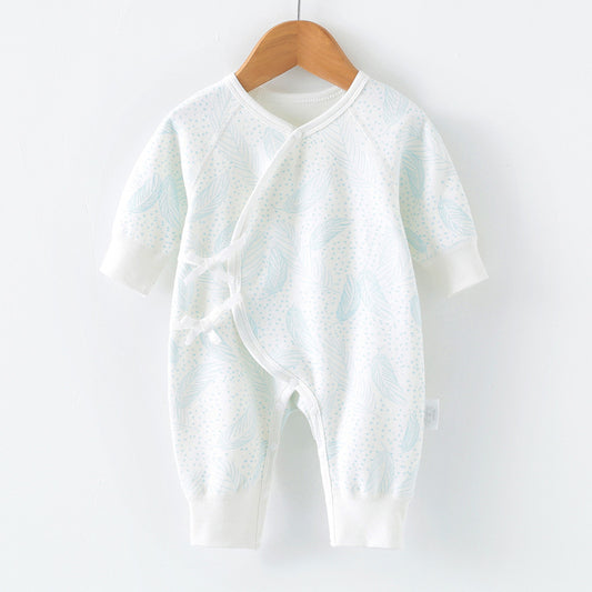 Baby Cotton Romper Long Sleeve Bodysuit Spring Autumn Boy Girl Newborn Pajamas