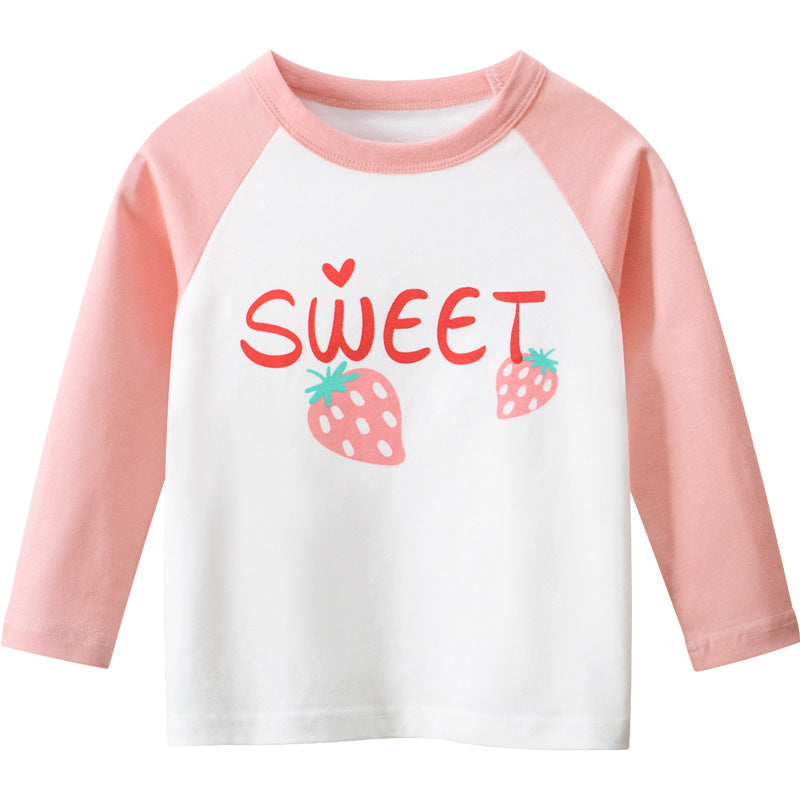 Long Sleeve Children's Bottoming Shirt Baby Clothes