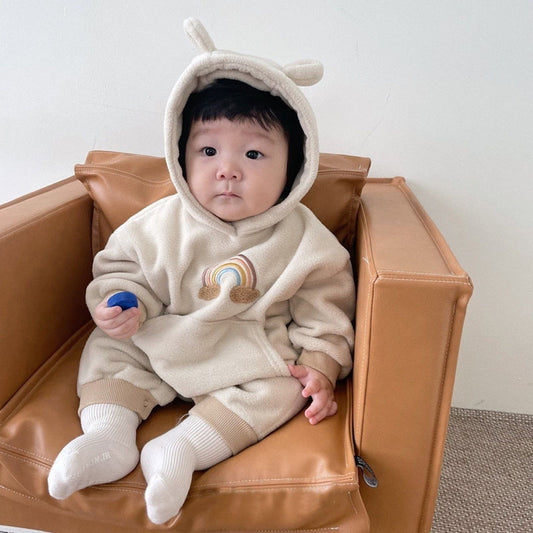 Children's One-piece Baby Hooded Sweater