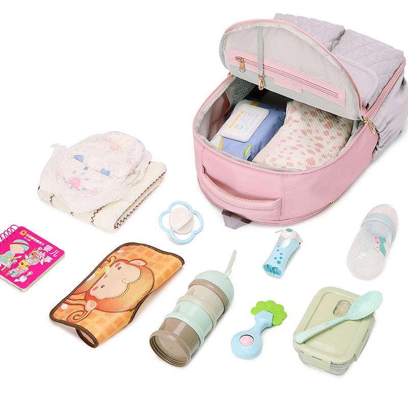 Mummy Bag Large Capacity Multi-pocket Baby Diaper Bag Backpack