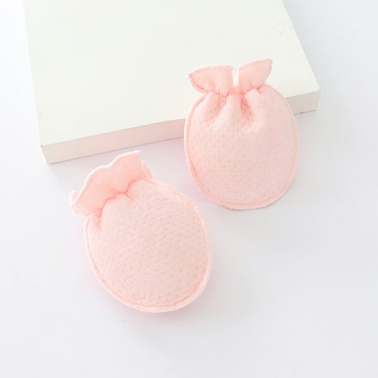 Newborn Warm Anti-scratch Glove Clip Cotton For Baby Protective Gloves