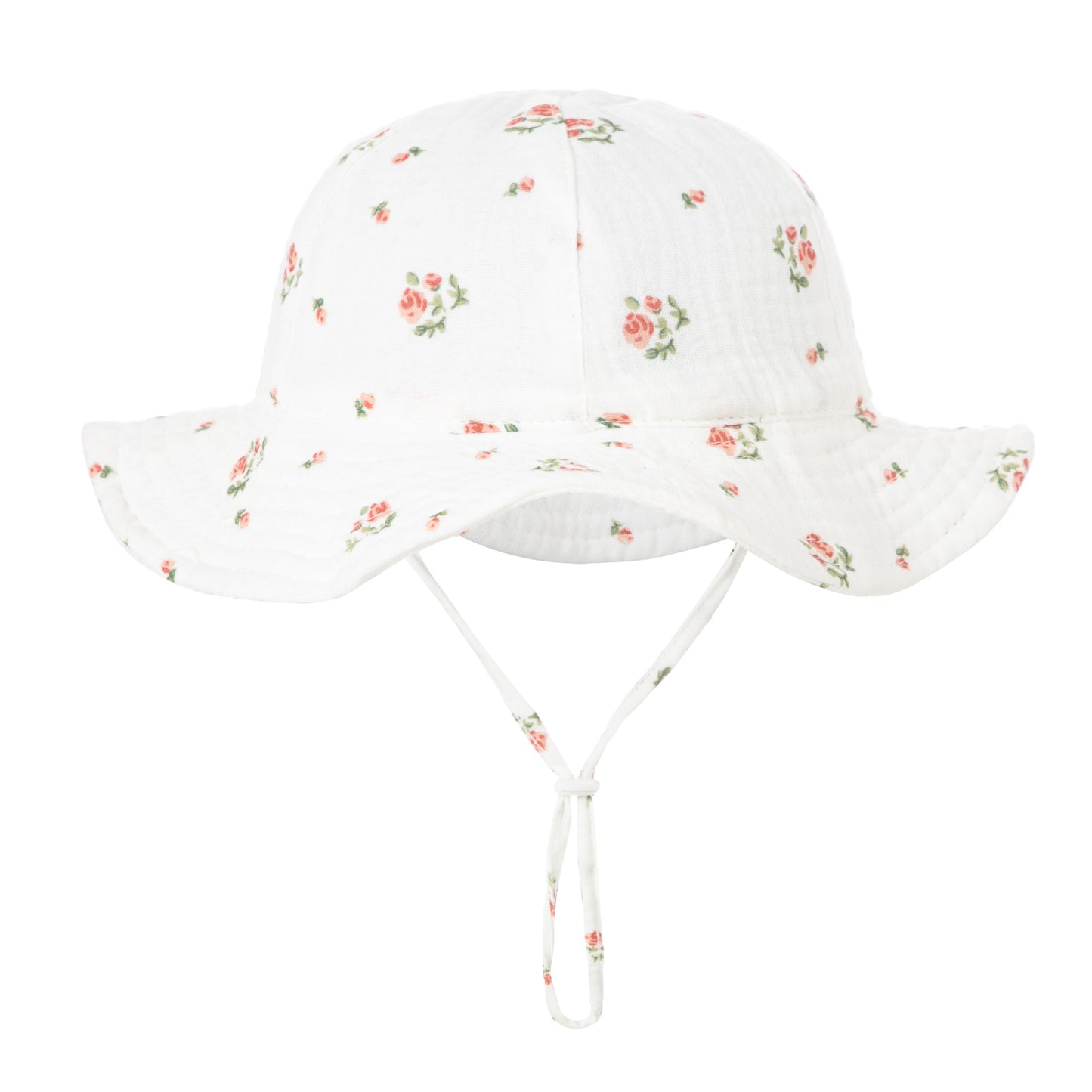0-12M Baby Cotton Bucket Hat Cotton Gauze Breathable Boy Girl Newborn Kid Accessories