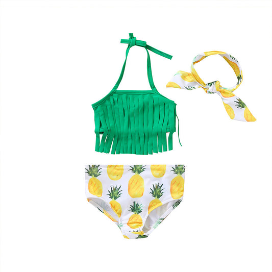 Pineapple Baby Swimsuit Set
