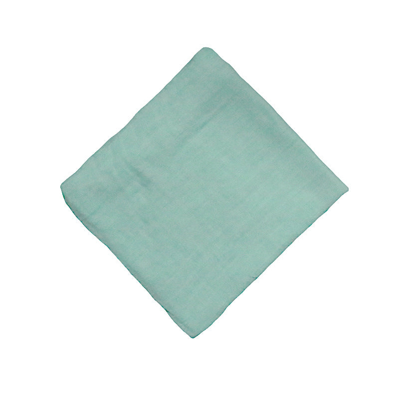 Solid Color Baby Swaddle Blanket Bamboo Cotton