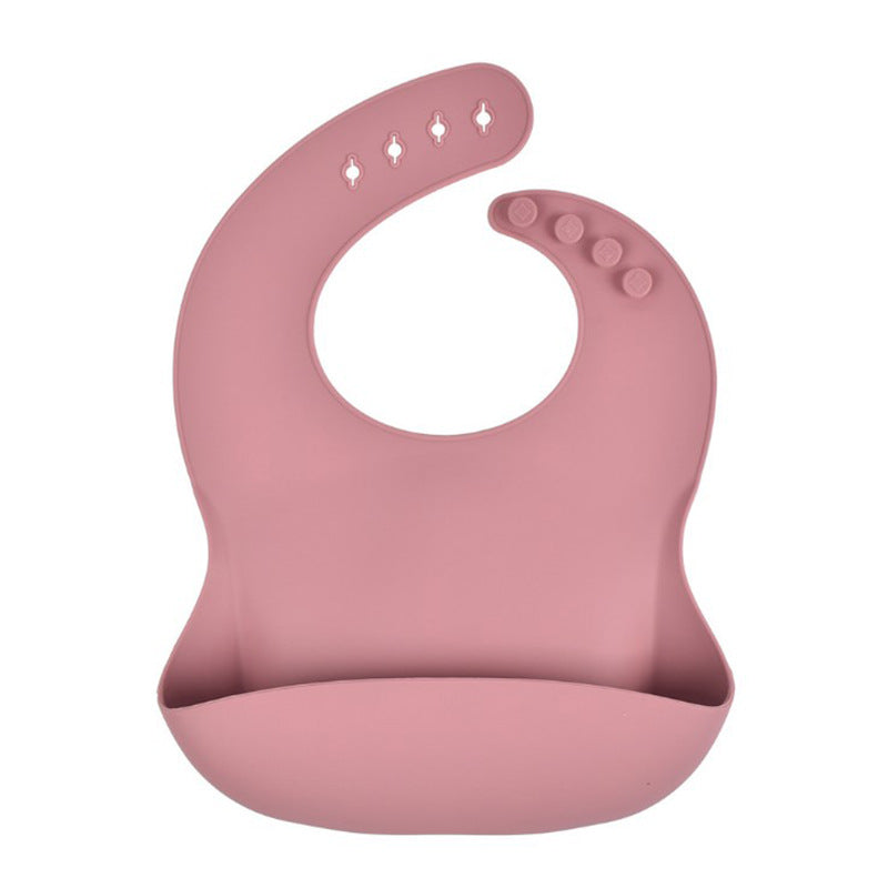 Baby Silicone Adjustable Bib