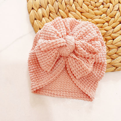 Soft Waffle Baby Hat For Children