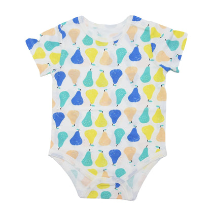 Short Sleeve Bodysuit Summer Baby Triangle Crawling