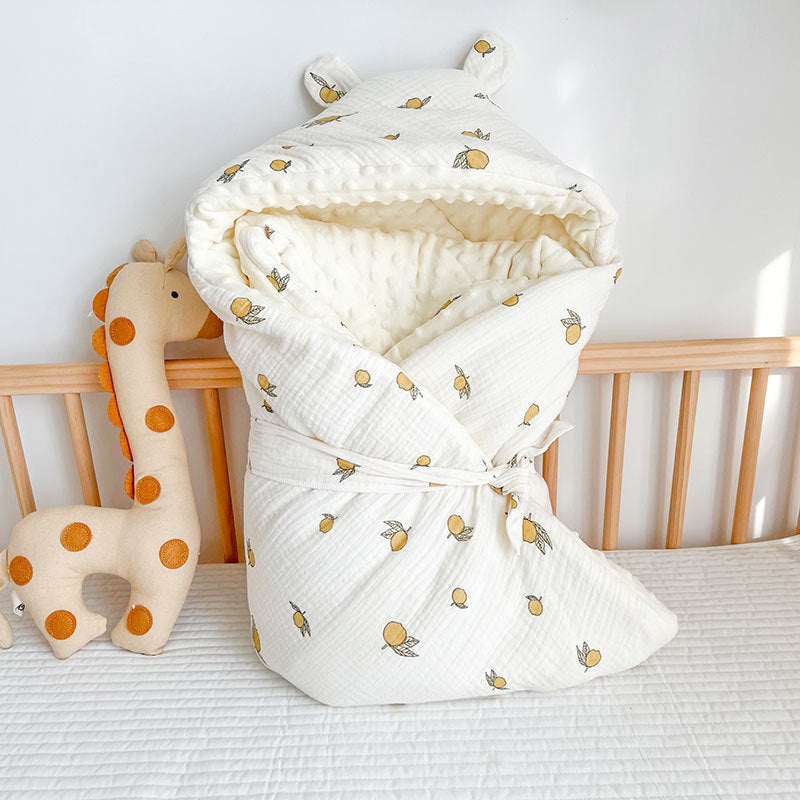 Baby Velvet Quilt Autumn Winter Thick Baby Cotton Blanket