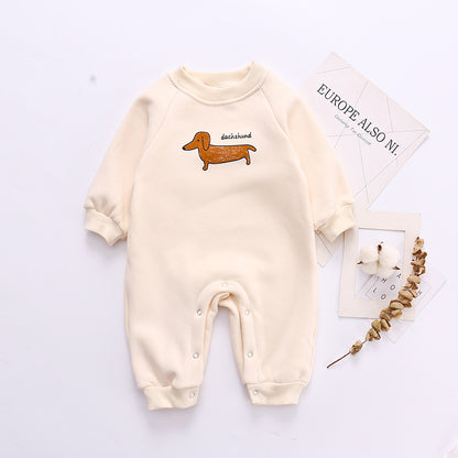 Baby plus cashmere long jumpsuit