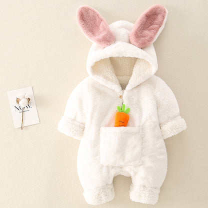 Bunny super cute cute net red baby clothes