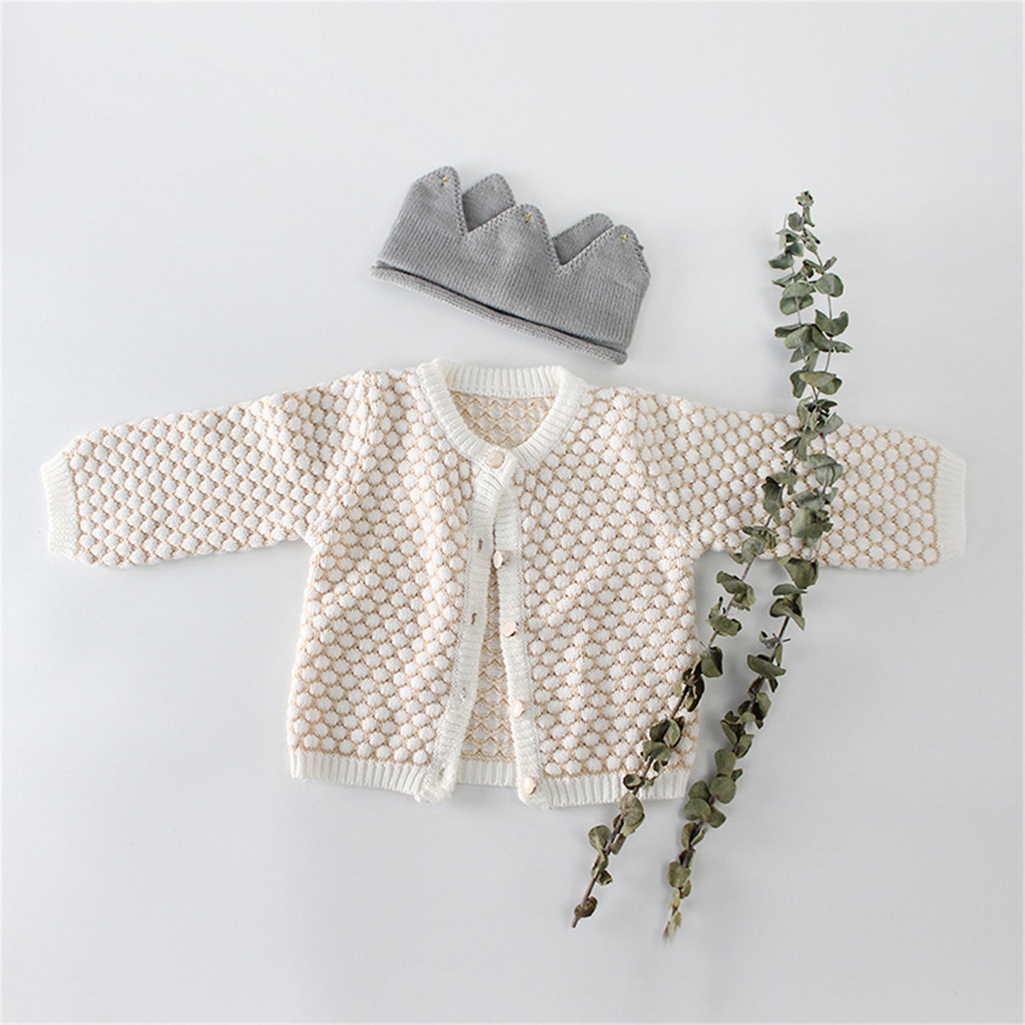 Sweet Baby Cardigan Jacket Romper Romper