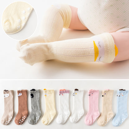 Spring and autumn cartoon dispensing baby socks