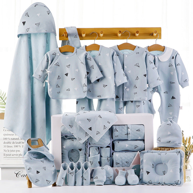 Newborn Baby Cotton Clothes and Accessories Gift Box Boy Girl Newborn Set