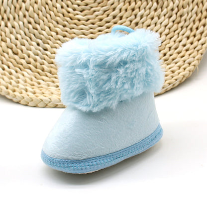 Thick Cotton Shoes Non Slip Velvet Soft Sole Baby Shoes