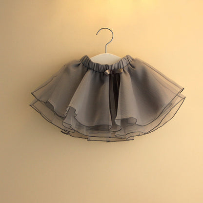 Puffy Skirt Girl Baby Student Short Skirt Dance Gauze Skirt