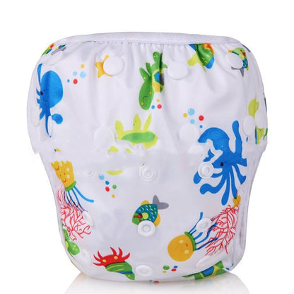 New Baby TPU Adjustable Swimming Leakproof Trunks