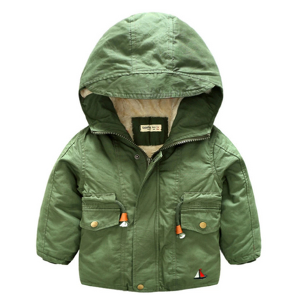 Children's Hoodie Coat Warm Outerwear