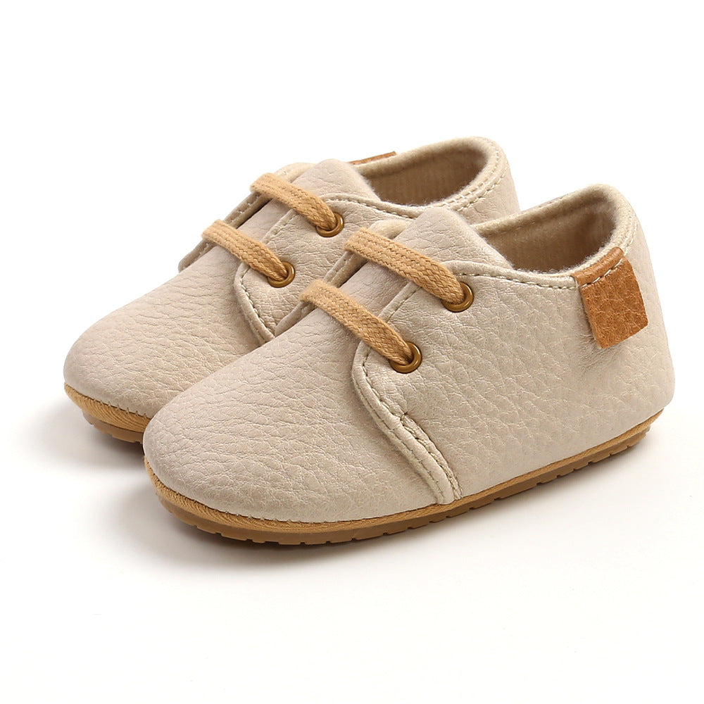 Small Leather Shoes Spring And Autumn Style Baby Walking Shoes