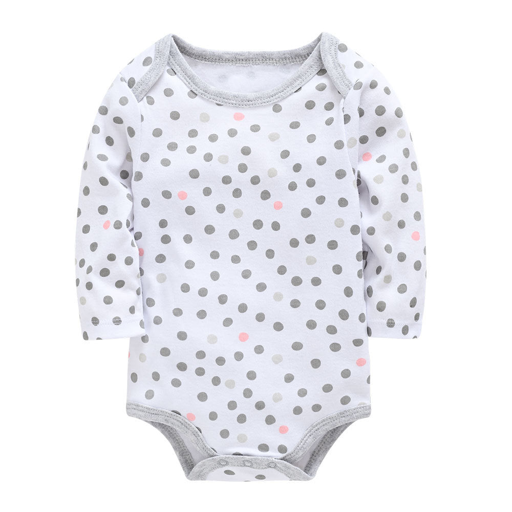 Baby romper cotton envelope collar one piece