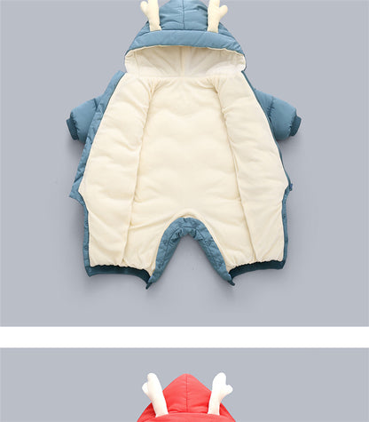 Baby one-piece down jacket