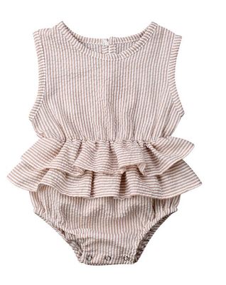 Baby Romper with Ruffles Girl Clothing