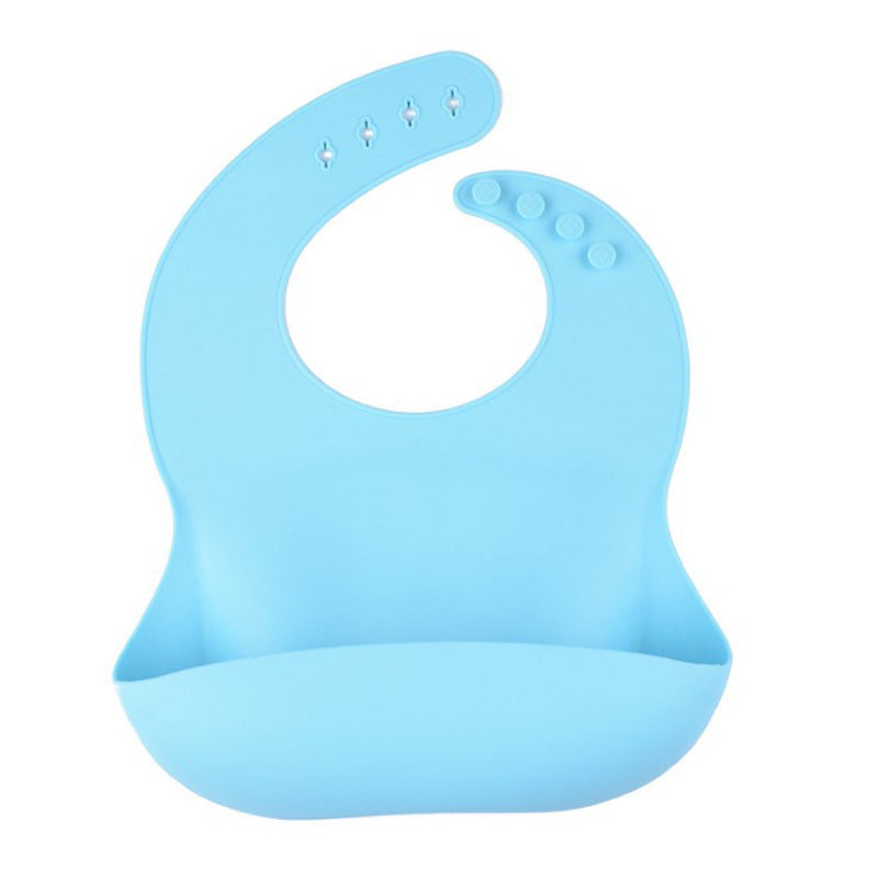 Baby Silicone Adjustable Bib