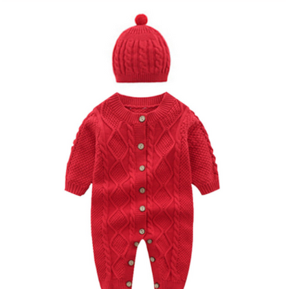 New autumn and winter baby onesies