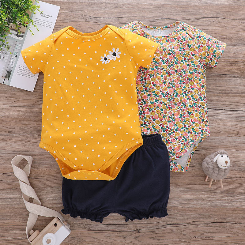 Baby Romper Jumpsuit Shorts Suit Casual