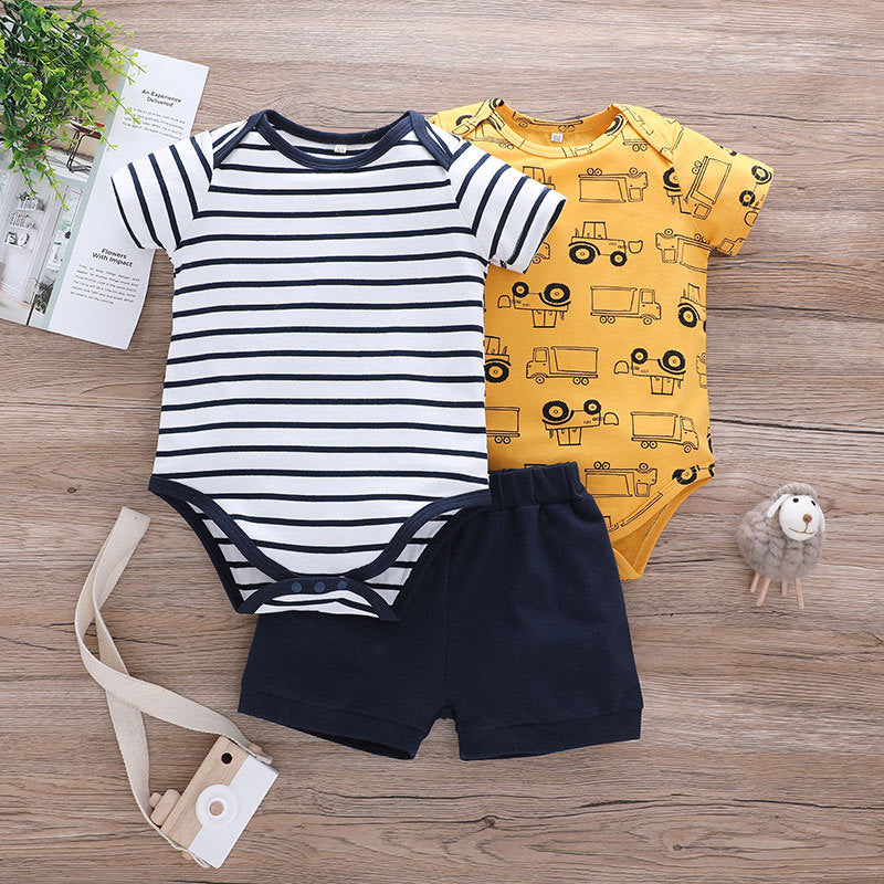 Baby Romper Jumpsuit Shorts Suit Casual