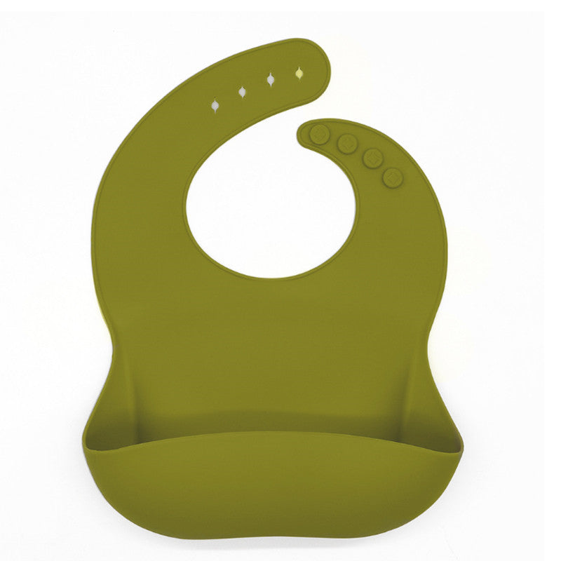 Baby Silicone Adjustable Bib