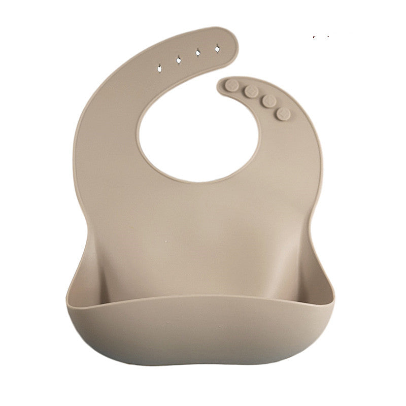 Baby Silicone Adjustable Bib