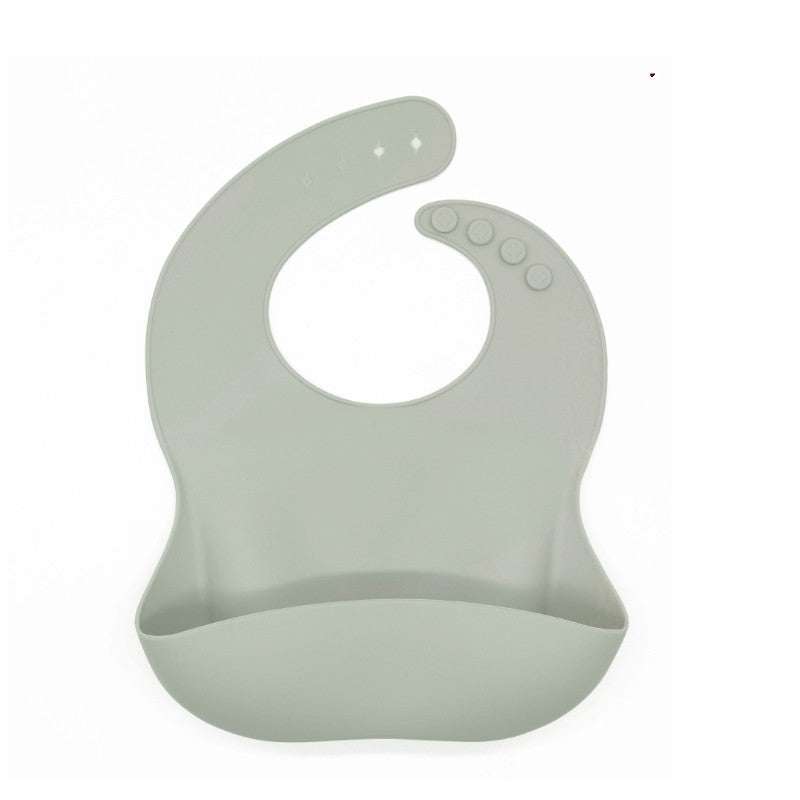 Baby Silicone Adjustable Bib