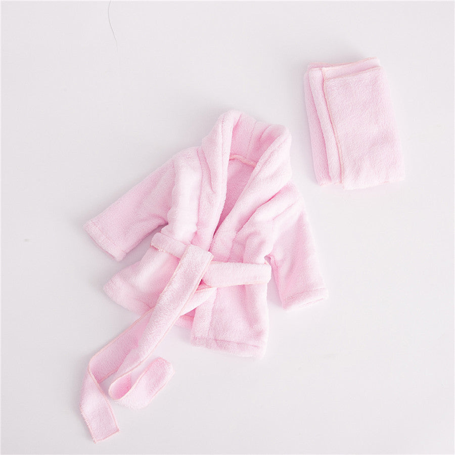 Newborn Baby Cotton Bathrobe Warm Bath Towel