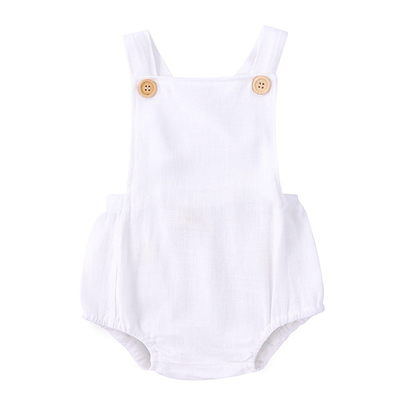 Baby Jumpsuit With Sling Triangle Crawl