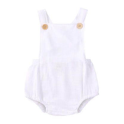 Baby Jumpsuit With Sling Triangle Crawl