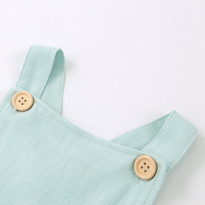 Baby Jumpsuit With Sling Triangle Crawl