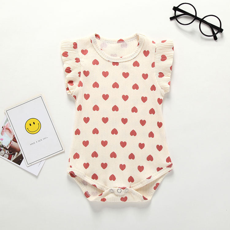 Love Baby Romper Cotton Long Sleeves