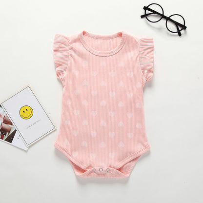 Love Baby Romper Cotton Long Sleeves