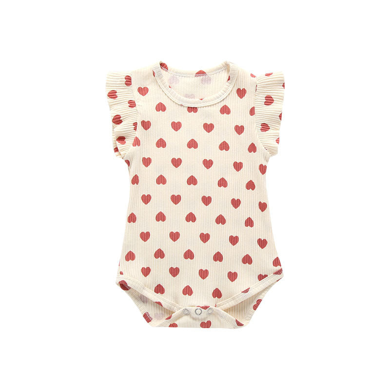 Love Baby Romper Cotton Long Sleeves