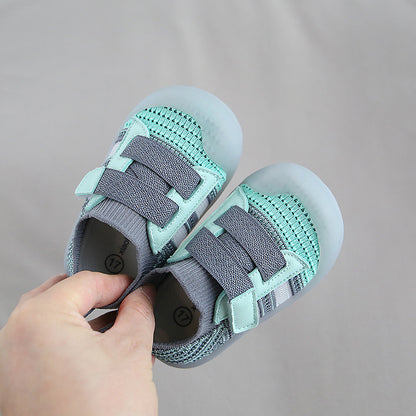 Baby Toddler Shoes Jelly Bottom Velcro Baby Shoes