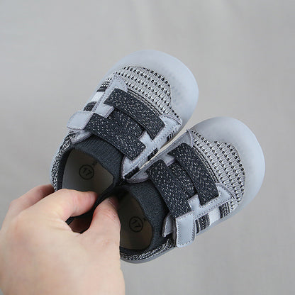 Baby Toddler Shoes Jelly Bottom Velcro Baby Shoes